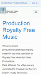 Mobile Screenshot of music-for-video.com